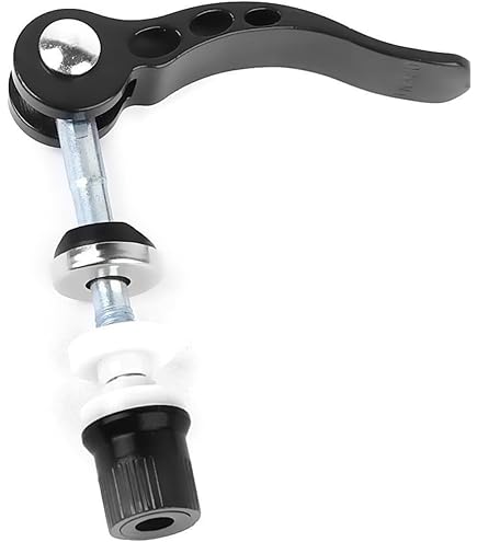 ZHuidjo Bicycle Seat Post Quick Release Clamp Folding Seat